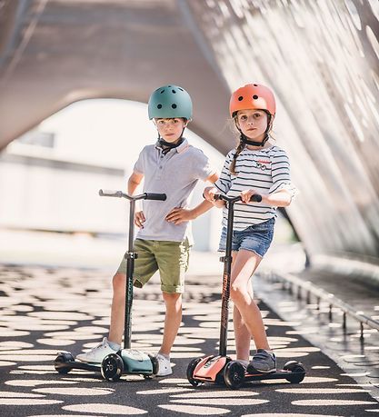 Scoot and Ride Highway Kick 5 - LED - Peach