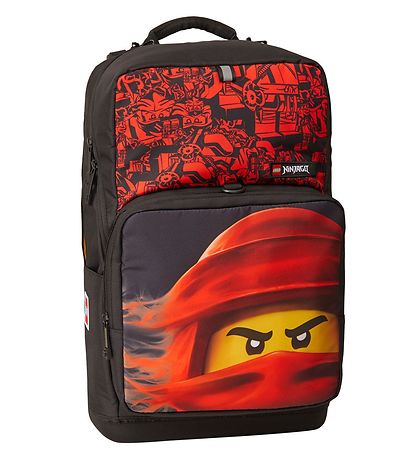 LEGO® Ninjago Skoletaske m. Gymnastikpose - Rød