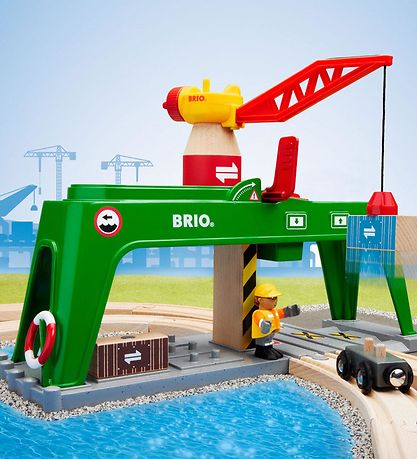 BRIO Legetj - Containerkran 33996