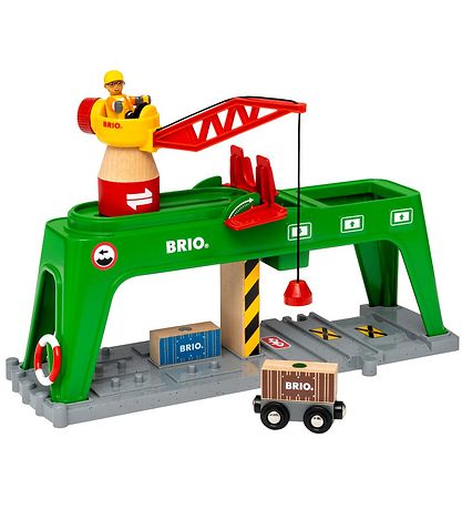 BRIO Legetj - Containerkran 33996