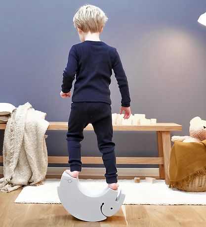 bObles Elefant - Lille - 37x16x21 cm - Sand Grey