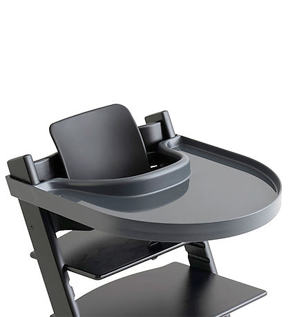 Playtray Bord Til Tripp Trapp Højstol - 47,5x27,5 cm - Grå
