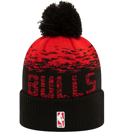 New Era Hue - Strik - Chicago Bulls - Sort/Rød