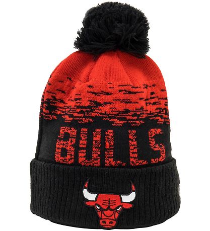New Era Hue - Strik - Chicago Bulls - Sort/Rød