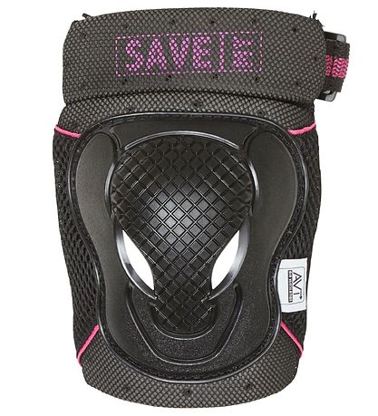 Save My Bones Beskyttelsessæt - Sort/Pink