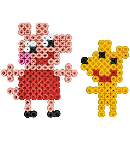 Hama Maxi Perler - 900 stk. + 1 Plade - Gurli Gris