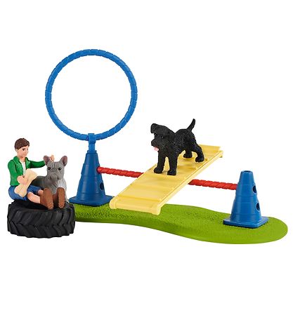 Schleich Farm World - 30x30 cm - Hunde Trning 42536