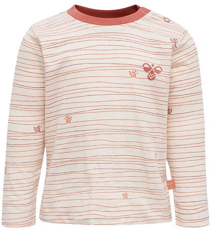 Hummel Bluse - hmlFreja - Rosa m. Striber