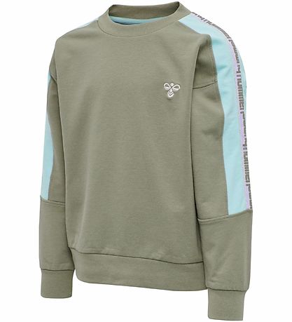 Hummel Sweatsæt - hmlElla - Støvet Grøn
