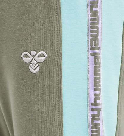 Hummel Sweatsæt - hmlElla - Støvet Grøn