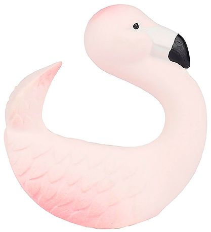 Oli & Carol Bidering/Armbnd - Naturgummi - Flamingoen Sky