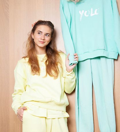 Hound x Ella Augusta Sweatpants - Jog - Lemon Yellow