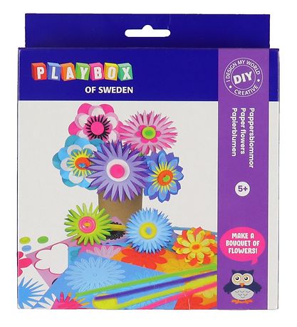 Playbox Kreast - Papirsblomster