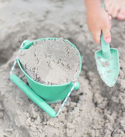 Scrunch Spand - Silikone - 13 cm - Light Dusty Green