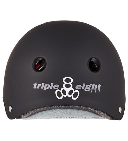 Triple Eight Hjelm - Certified Sweatsaver - Black Rubber