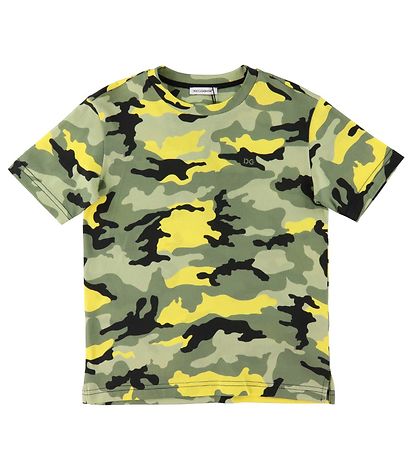 Dolce & Gabbana T-shirt - Skate - Grn/Neongul Camouflage