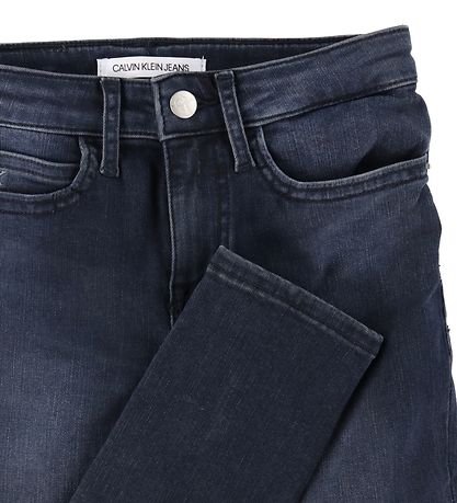 Calvin Klein Jeans - Skinny HR - Blue Black Stretch