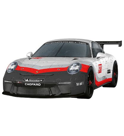 Ravensburger Puslespil - 136 Brikker - 3D - Porsche GT3 Cup