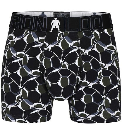 Ronaldo Boxershorts - 2-pak - Sort/Armygrøn