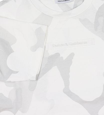 Dolce & Gabbana T-shirt - Hvid Camouflage