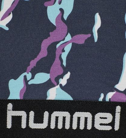 Hummel Trningstop - hmlMimmi - Mrkegr m. mnster