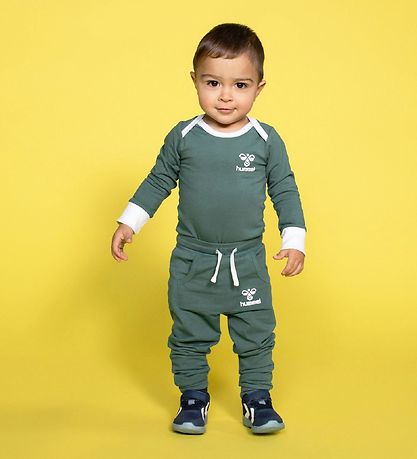 Hummel Sweatpants - hmlFutte - Støvet Grøn