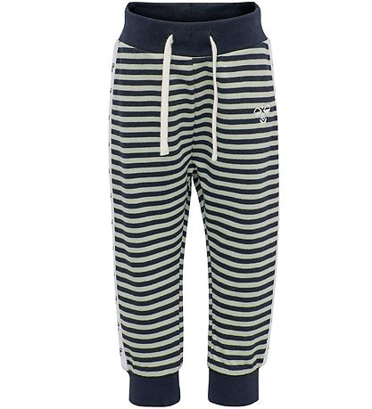 Hummel Sweatpants - hmlVillum - Navy/Pistacie