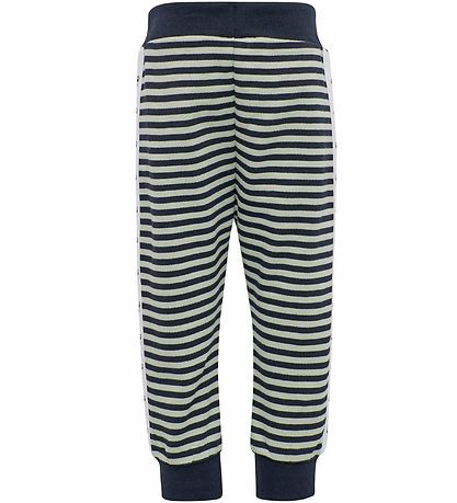 Hummel Sweatpants - hmlVillum - Navy/Pistacie