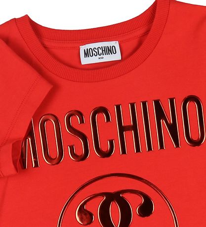 Moschino T-shirt - Rd m. Logo