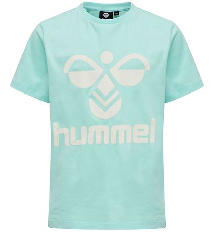 Hummel T-shirt - HMLTres - Lyseblå