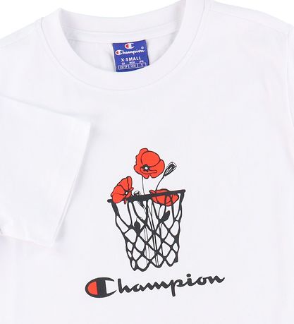 Champion Fashion T-shirt - Hvid m. Print