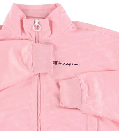 Champion Fashion Cardigan - Rosa m. Logoer