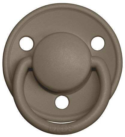BIBS De Lux Sutter - Str. 2 - 2-pak - Rund - Vanilla/Dark Oak