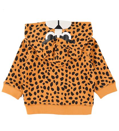 Stella McCartney Kids Cardigan - Orange m. Leopardprint