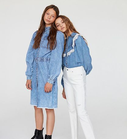 Petit by Sofie Schnoor Skjorte - Atlanta - Blå Denim