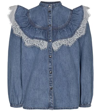 Petit by Sofie Schnoor Skjorte - Atlanta - Bl Denim