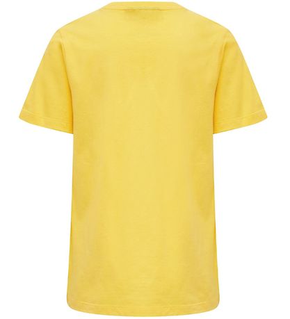Hummel T-shirt - hmlTres - Gul