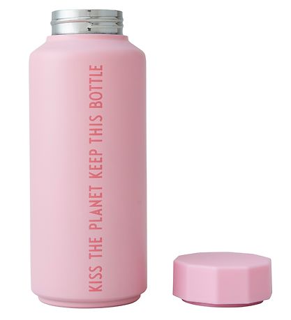 Design Letters Termoflaske - Kiss - 500ml - Pink