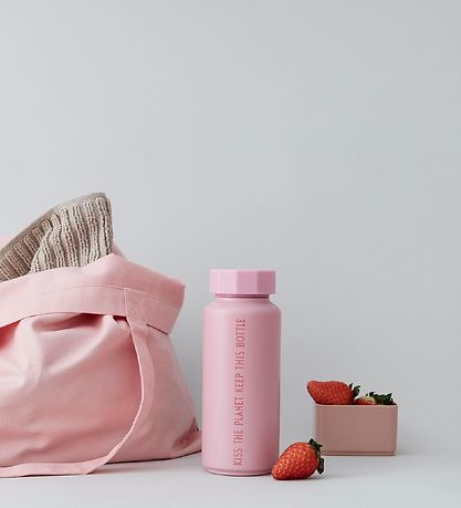 Design Letters Termoflaske - Kiss - 500ml - Pink