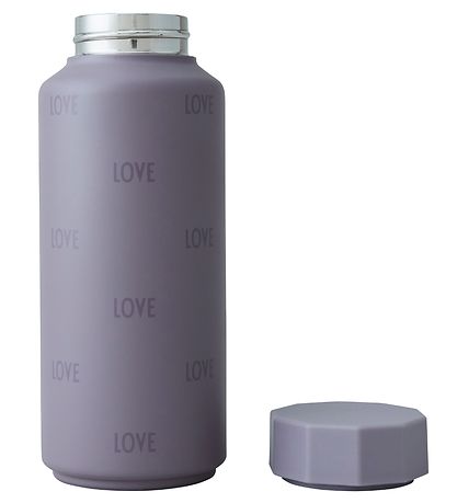Design Letters Termoflaske - Love - 500ml - Lilla