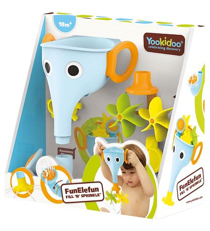Yookidoo Badelegetøj - FunEleFun Fill 'N' Sprinkle - Blå
