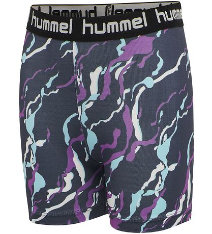 Hummel Shorts - Mimmi - Navy m. Mønster