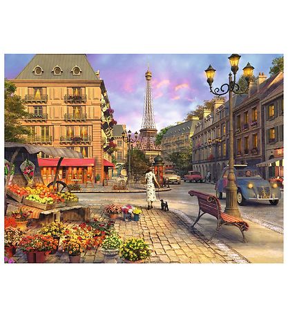 Ravensburger Puslespil - 1500 Brikker - Vintage Paris