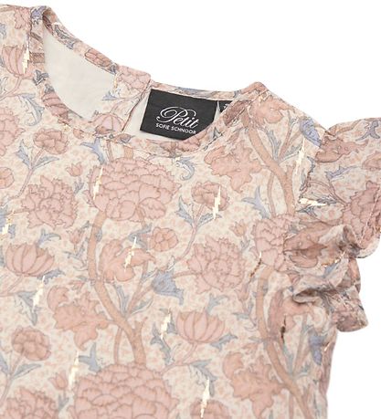 Petit by Sofie Schnoor Top - Ella - Rosa m. Blomster