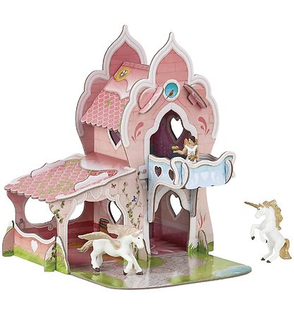 Papo Mini Isiplay Prinsesseslot - 17 Dele - 20 cm