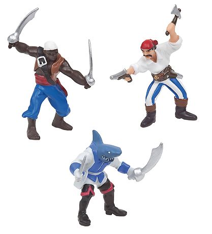 Papo Mini Figurer - 12 stk. - Pirates & Corsairs