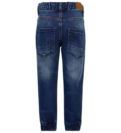 Minymo Bukser - Stretch Loose Fit - Bl Denim