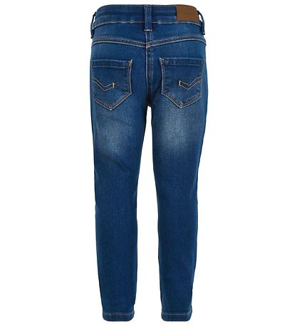 Minymo Bukser - Stretch Slim Fit - Bl Denim