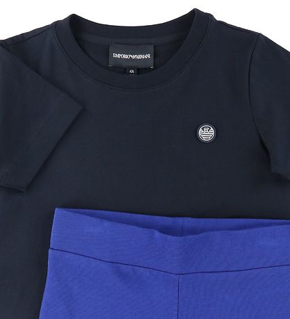Emporio Armani Sommersæt - Sort/Blå