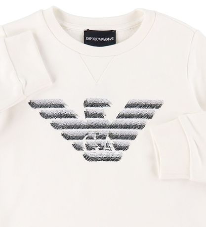 Emporio Armani Sweatshirt - Hvid m. Logo